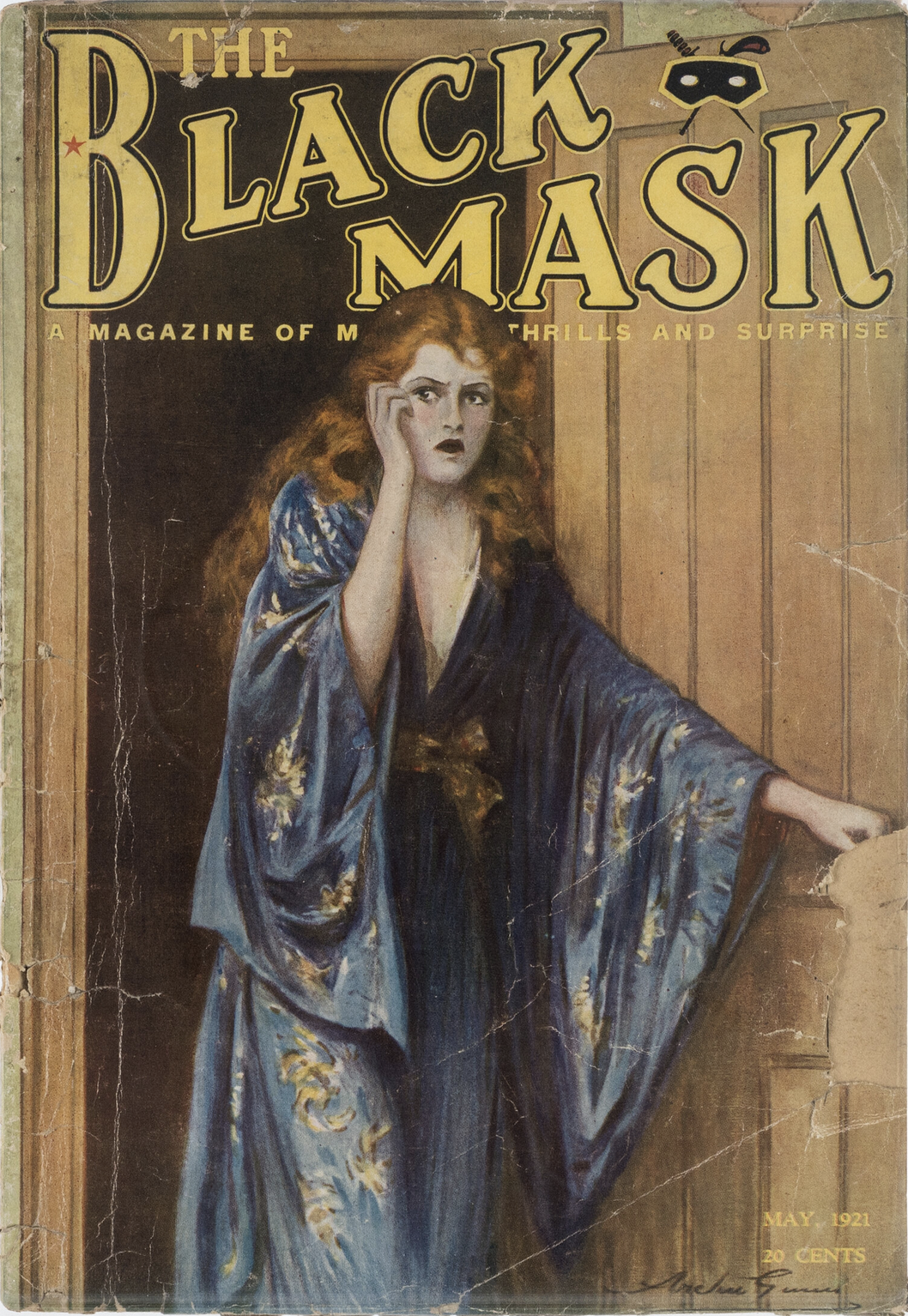 May 1921 issue ~ cover art by Archie Gunn – SMB Noir